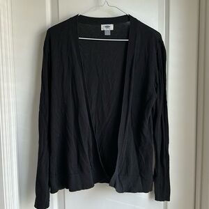 Old navy black cardigan.  Size large.